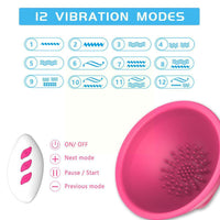 Wireless Nipple Vibrator Massage Teasing Toys for Women