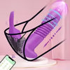 Wearable Dildo Telescopic Rotating Vagina Vibrator