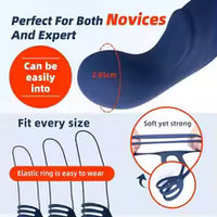 Remote Control Anal Vibrator for Men Prostate Massager with Penis Cock Ring Vibrate Butt Plug Testicle Stimulator Adult Sex Toy