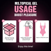 Fast Orgasmic Gel,Female Stimulating,Sex Pleasure Oil for Her,Sensual Experience Booster,Enhancers,Excite Gel for Her (10ml/0.33 fl oz)
