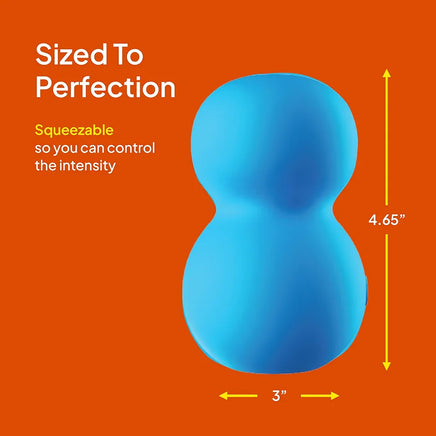 Hello Cake Double-Sided Ribbed & Beaded Male Stroker - Waterproof Handheld Sex Toy for Men and Couples