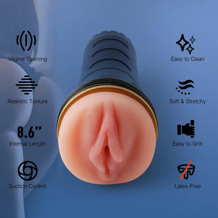 Tracy's Dog Realistic Male Masturbator - Premium Textured Stroker