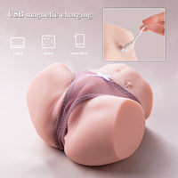 Realistic Ass Stroker Sex Toy with 3speeds&7modes vibration ass sex doll for men masturbation