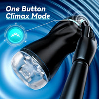 EINSEO AI Interactive Hands-Free Male Masturbator with 7 Vibration & Suction Modes, 3D Realistic Texture, and Penis Pump Functionality