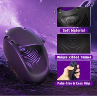 Automatic Hands-Free Vibrating Male Masturbator and Penis Stroker Trainer