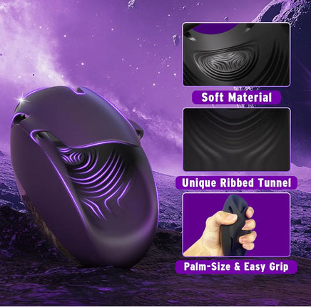 Automatic Hands-Free Vibrating Male Masturbator and Penis Stroker Trainer