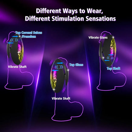 Automatic Hands-Free Vibrating Male Masturbator and Penis Stroker Trainer