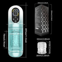 7-Function Automatic Male Masturbator: Thrusting, Rotating, Vibrating, Sucking, and Licking Sex Machine