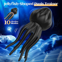 Sex Toys for Men Penis Vibrator - EINSEO Upgraded Larger Male Masturbator Sex Toy with 10 Powerful Vibrating Modes for Penis Clit Nipple Stimulation, 8-Tentacle Full Wrapping Adult Mens Sex Toys
