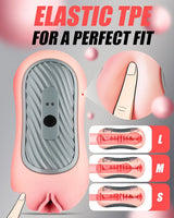 Realistic Squeezable Pocket Stroker for Men with 8 Vibration Modes and App-Controlled Suction