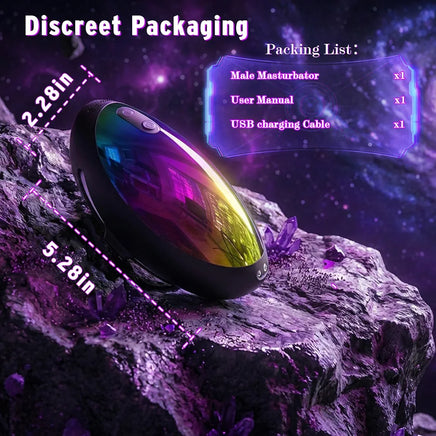 Automatic Hands-Free Vibrating Male Masturbator and Penis Stroker Trainer
