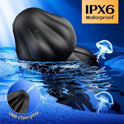 Sex Toys for Men Penis Vibrator - EINSEO Upgraded Larger Male Masturbator Sex Toy with 10 Powerful Vibrating Modes for Penis Clit Nipple Stimulation, 8-Tentacle Full Wrapping Adult Mens Sex Toys
