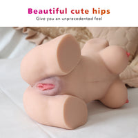 Half Body Sex Toys Artificial Pussy Vagina Sex Toy Soft Medical TPR sex dolls