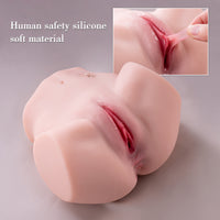 Realistic Ass Stroker Sex Toy with 3speeds&7modes vibration ass sex doll for men masturbation