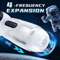 LCD Stepless Adjusting Thrusting Vibrating Heating Male Masturbator