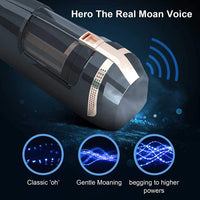 Automatic Piston Telescopic Male Masturbator Cup Heating Sucking Blowjob Masturbatin for Man Penis Sucker Vibrtor Sex Machine