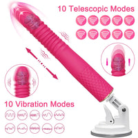 Sex Machine APP Controlled Vibrator Telescopic Dildo Automatic Up Down Massager G Spot Thrusting Vaginal Toy Female Masturbation