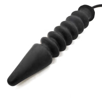 Super Long Anal Plug Inflatable Drill-Shape Large/Huge Anal Plug Expandable Dildo for G/P Spot Stimulation for Men Women LGBT