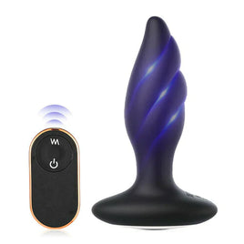 Plume Large Size 9 Vibration Anal Vibrator Butt Plug