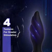 Plume Large Size 9 Vibration Anal Vibrator Butt Plug