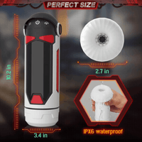 One-click Orgasm with 4 Thrusting & Heating Future Machina Masturbator Cup