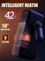 Manual Play Phone Holder Interactive Auto Male Stroker Masturbator Heating