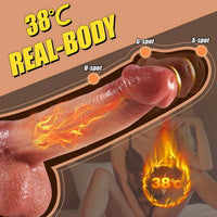 CYRUS Classic 9 Vibrating 3 Thrusting Swinging Heating Realistic Dildo 8.66 Inch