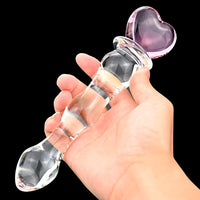 Crystal Glass Pleasure Wand Dildo