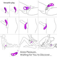 Vibrating Penis Ring Men Cockring Clitoris Stimulate Vibrator Delayed Premature Ejaculation Rings Adult Sex Toys For Couples