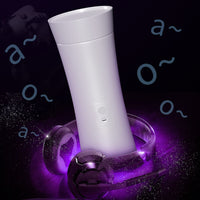 Hand Free Male Masturbator Cup Vaginal Oral Sex Dual Channel Vibrating Masturbation Pocket Pussy Mouth Blowjob Sex Toys for Men