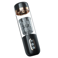 Male Sex Toy Automatic Sucking Telescopic Rotating Masturbator Cup For Men Real Vaginal Suction Pocket Blowjob Adult Product