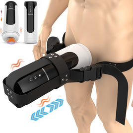 Wearable Automatic Masturbator Cup Sucking Sex Machine for Men Telescopic Rotating Male Masturbation Pussy Blowjob Toys Adult18+