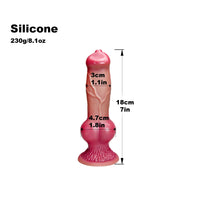 Giant Animal Dildo XXL Realistic Big Knot Dog Dildos Vaginal Stimualtor G-Spot Masager Penis with Sucker Masturbator for Women