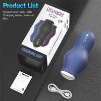 Masturbator for Men Automatic Sucking Male Machine Oral Vaginal Penis Vibrator Masturbation Cup Blowjobs Machine