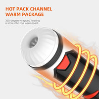 One-click Orgasm with 4 Thrusting & Heating Future Machina Masturbator Cup