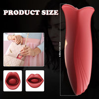 Ramsdell 10 Biting Modes & 10 Vibrating Speeds Stimulate Nipple Clitoral Women Vibrator