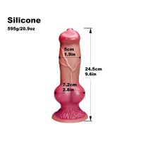 Giant Animal Dildo XXL Realistic Big Knot Dog Dildos Vaginal Stimualtor G-Spot Masager Penis with Sucker Masturbator for Women