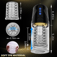 Best-Sold Male Automatic Masturbator Intimate Adult Goods For Men Penis Sucking Machine Blowjob Masturbator Sex Toys For Men