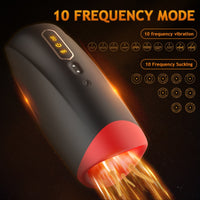 Liam 3 In 1 Clamping Vibrating Heating Powerful Masturbator