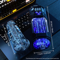 Automatic Male Masturbator Vibration Blowjob Sex Machine Real Oral Vagina Masturbation Cup for Men Pocket Pussy Vibrating Toy