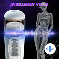 Automatic Telescopic inside outside Sucking Vibration Masturbators For Men Real Blowjob Pussy Vaginas For Men 18