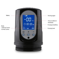 Penis Pump Vibrator Enlargerment Vacuum Pump Erection Electric USB Automatic Penis Enlargement Cock Extender For Men Sex Toys