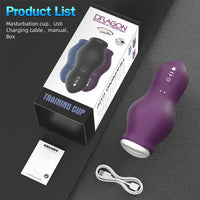Masturbator for Men Automatic Sucking Male Machine Oral Vaginal Penis Vibrator Masturbation Cup Blowjobs Machine