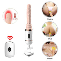 Remote Control Heating Telescopic Automatic Sex Machine