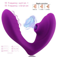 10 Speeds Vagina Sucking Vibrator