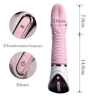 10 Speed Tongue Oral Sex G Spot Vibrating Massager