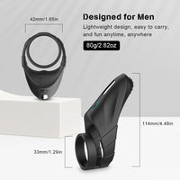 Double Penis Ring Vibrator with Taint Teaser