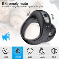 Vibrating Penis Ring for Men Erection Support