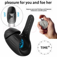 Adjustable Glans Vibrator Penis Massager